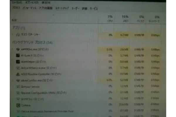 Windowsが遅い